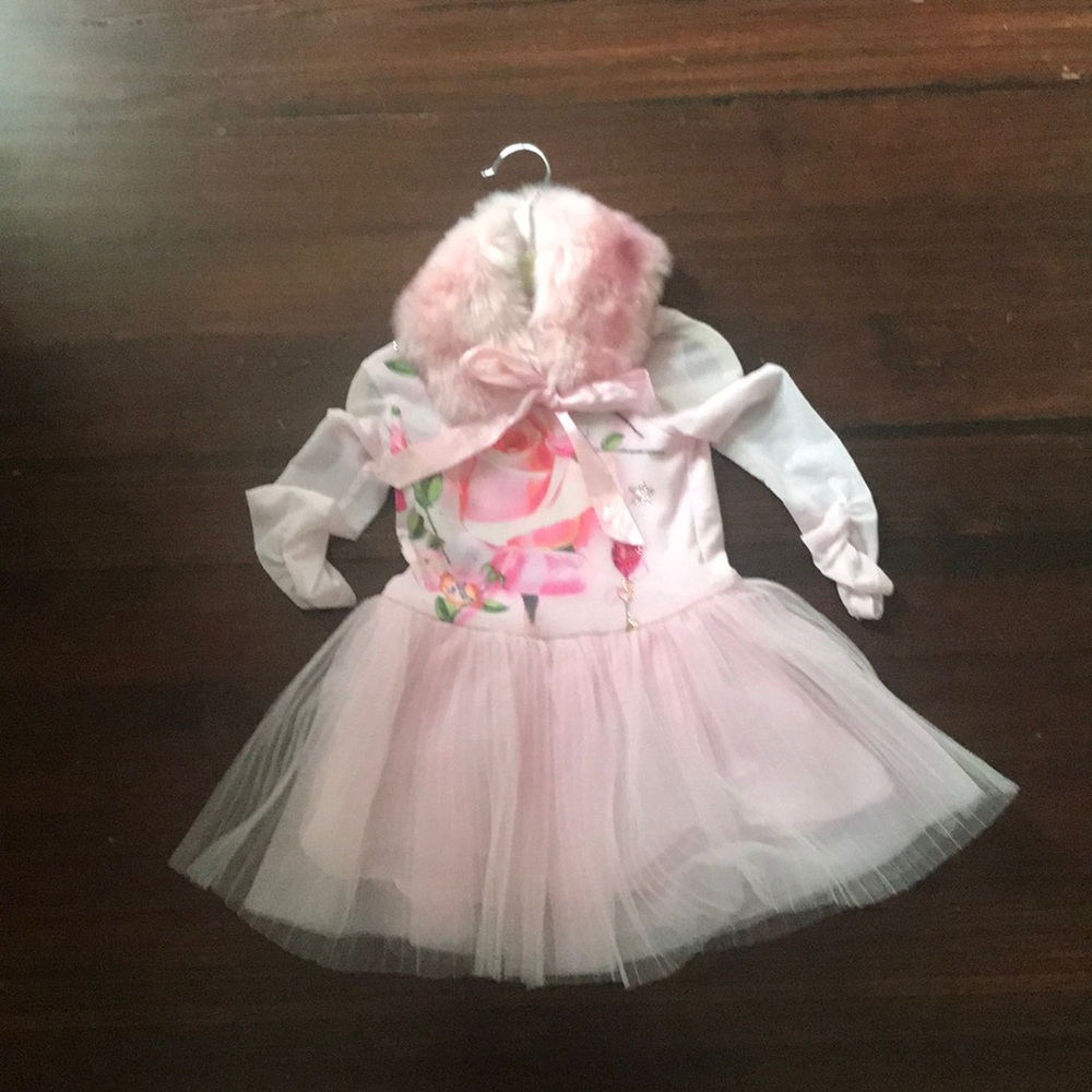 Pink formal toddler girl dress.S3T.By Choupette